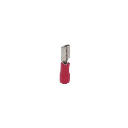 TERMINAL T/HEMBRA AISLADA PVC 187 100PZ ARGOS