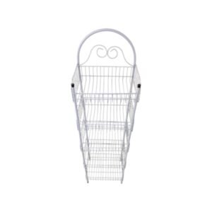 Anaquel Organizador y Frutero de Alambre - 5 Niveles - Diseño Resistente para Almacenamiento y Exhibición de Frutas y Verduras - Código: AOF-5N-001