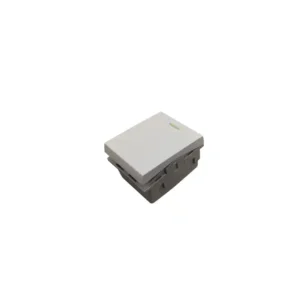APAGADOR ELEGANCE BLANCO 2 MODULOS KLEY