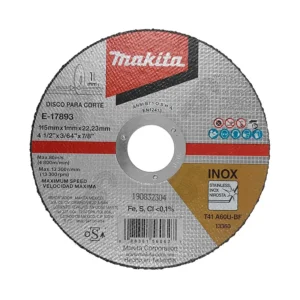 DISCO DE CORTE 4-1/2" X 3/64"  PRECISO    MAKITA