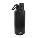 TERMO DE ACE. INOX NEGRO MARTILLADO 950 ML WALLIS