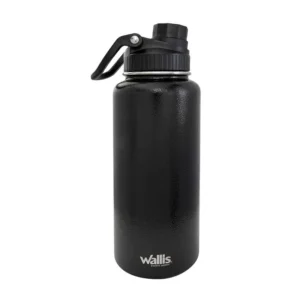 TERMO DE ACE. INOX NEGRO MARTILLADO 950 ML WALLIS