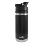TERMO DE ACE. INOX NEGRO MARTILLADO 700 ML WALLIS