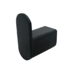 GANCHO ROUND BLACK NEGRO MATE VALMEX