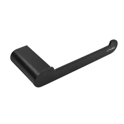 PORTA PAPEL ROUND BLACK NEGRO MATE