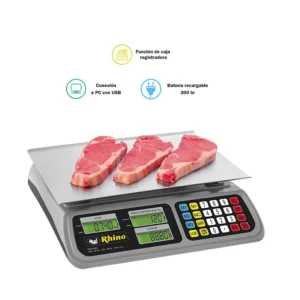 BASCULA DE 40KG DIGITAL C/PLATO 33*25CM PC.IMPRE