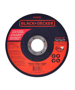 DISCO DE CORTE P/METAL 4 1/2" A/INOX ULTRA DELGADO