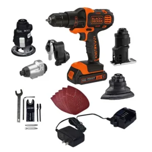 JGO.COMBINADO HERRAM.20V MATRIZ KIT 6 EN 1 C/ESTUC