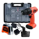 NIVEL LASER DE 2 GOTAS B&D +TALADRO INALA.3/8