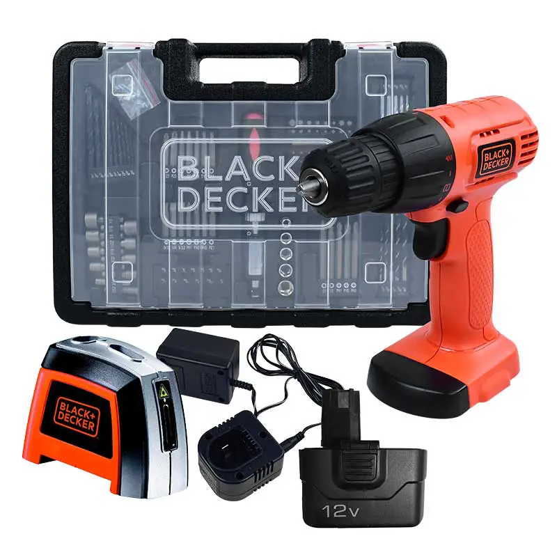 NIVEL LASER DE 2 GOTAS B&D +TALADRO INALA.3/8