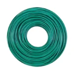 CABLE THW # 10 90° BKR VERDE 100 MT
