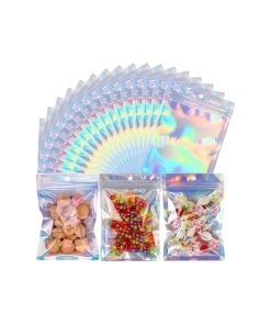 Bolsa de Almacenamiento Laser a Prueba de Olores 100 Pzs, Protección y Frescura para Alimentos - Código: BL-500 10.5X15cm