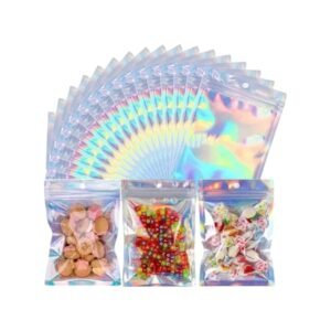 Bolsa de Almacenamiento Laser a Prueba de Olores 100 Pzs, Protección y Frescura para Alimentos - Código: BL-500 10.5X15cm