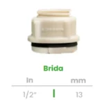 Brida para Tinaco Conekta 1/2" - Conexión Segura y Duradera - bt1 - Ideal para Instalaciones Residenciales