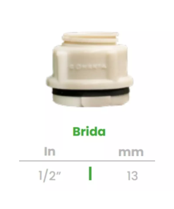 Brida para Tinaco Conekta 1/2" - Conexión Segura y Duradera - bt1 - Ideal para Instalaciones Residenciales