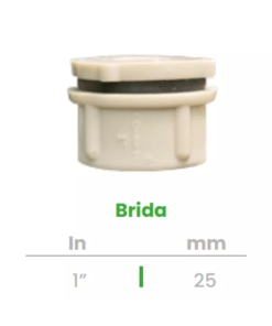 Brida para Tinaco Conekta 1" - Alta Resistencia y Durabilidad - bt3 - Compatible con Proyectos Industriales