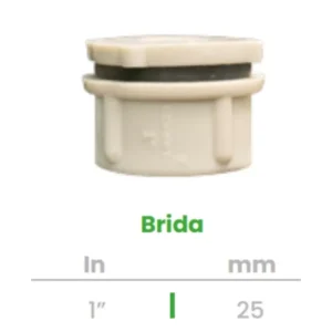 Brida para Tinaco Conekta 1" - Alta Resistencia y Durabilidad - bt3 - Compatible con Proyectos Industriales