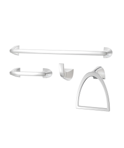 JGO. DE ACCESORIOS BAÑO 4 PZ CROMO KARCI PFISTER