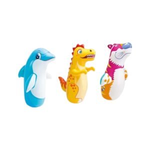 Bobo Muñeco Inflable Golpeable para Niños - Punching Bag Divertido y Seguro