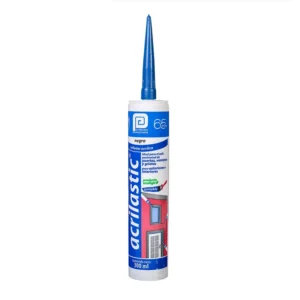 SILICON ACRILICO ACRILASTIC NEGRO 300 ML.