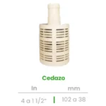 Cedazo Conekta 1 1/2" - Alta Calidad para Filtración Eficiente - c2 - Ideal para Instalaciones Profesionales