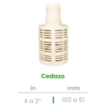 Cedazo Conekta 2" - Construcción Resistente y Compacta - c3 - Perfecto para Proyectos Hidráulicos