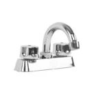 MEZCLADORA P/LAVABO 4" C/MLS REDONDO NACOBRE