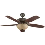 VENTILADOR TORNADO II 52" BRONCE 5 ASPAS MAPLE AHU