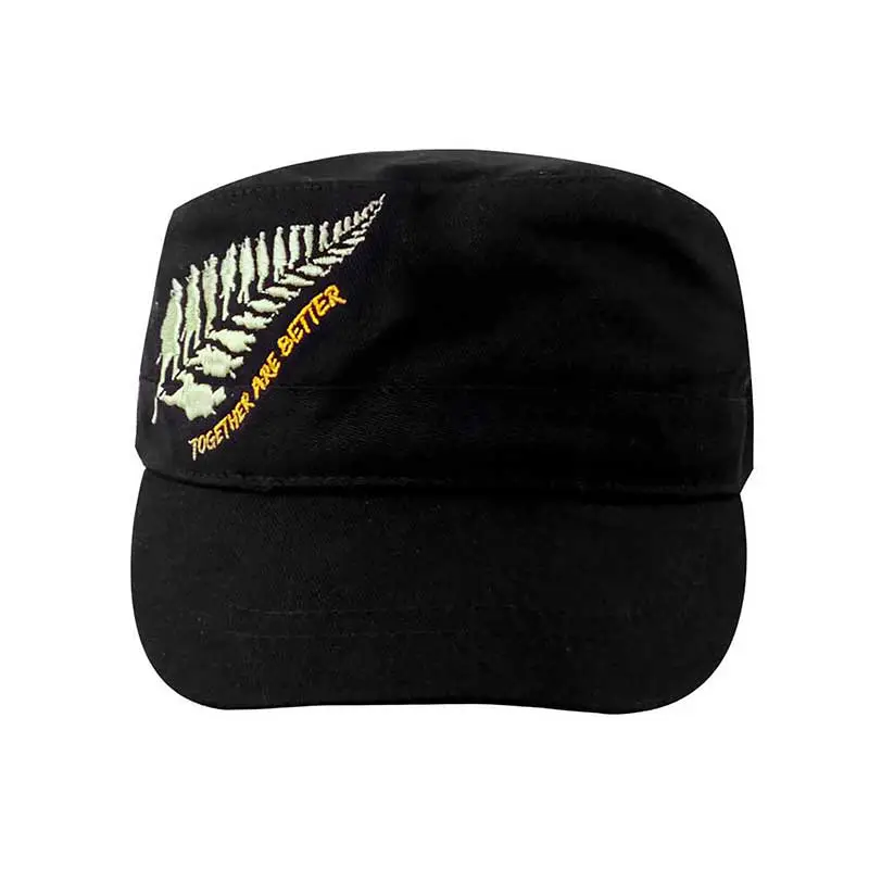 GORRA FIDEL -AJUSTADOR VELCRO TOGETHER ARE NGRA