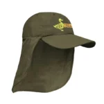 GORRA PESCADOR C/FALDÓN MALLA DUCK HUNTER-HUELLAS
