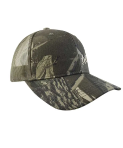 GORRA MALLA-AJUST VELCRO SURVIVAL  VRDE CAMUFLAJ