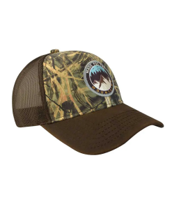 GORRA MALLA-AJUST PLÁST MOUNTAINS CAMUFLAJ-CAFÉ