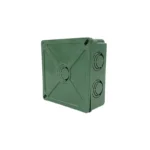 CAJA REGISTRO CUADRADA 5 X 5" C/TAPA VERDE ARGOS