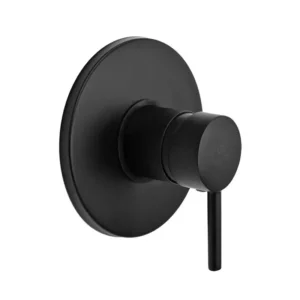 MONOMANDO P/REGADERA P/EMPOTRE NEGRO VALMEX