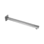 BRAZO P/REGADERA CUADRADO ACERO INOX CROMO