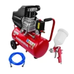 COMPRESOR 2.00 HP 25 LTS C/MANG Y PISTOLA KAHUAS