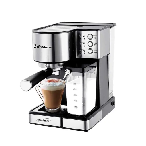 CAFETERA P/ESPRESSO Y CAPPUCCINO P/2 TAZAS 15BAR/P