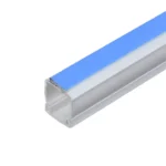 CANALETA PLASTICA 12X12MM 1 VIA 2.M L C/ADHESIVO