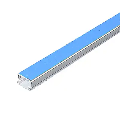 CANALETA PLASTICA 20X10MM 1 VIA 2.M L C/ADHESIVO