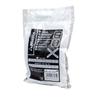 Separador de Loseta Bellota 3mm - 200 Piezas para Instalación Precisa (Código 73LSP2)