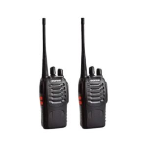 Walkie-Talkie Baofeng BF-888S - Frecuencia 400-470MHz, 2 Radios, Color Negro