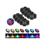 Mini Luces Estrobo para Moto y Bicicleta - 7 Colores, 31 Funciones Checkk