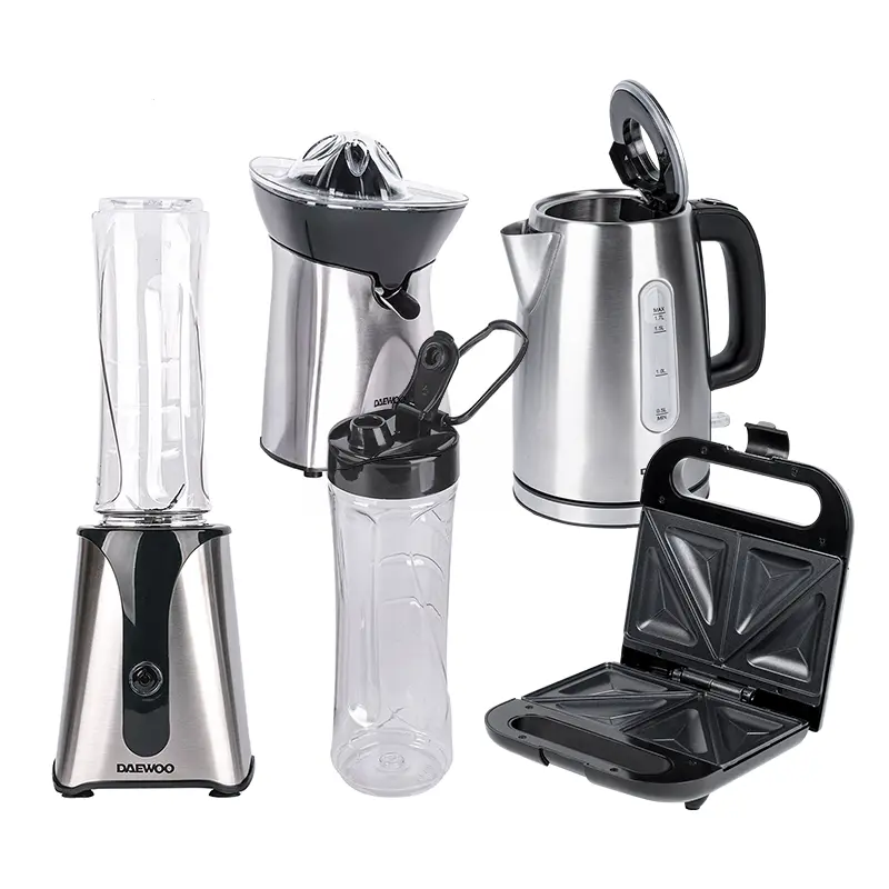 COMBO DESAYUNO SANDWICHERA.HERVIDOR.EXP Y LICUADOR