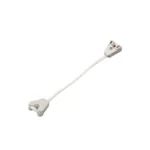 CONECTORES P/TUBO DE LED 15CM DE LARGO C/2 ABRAZAD