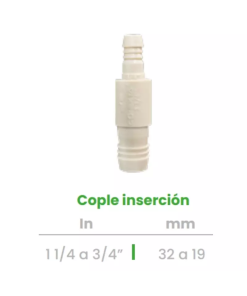 Cople de Inserción Conekta 1 1/4 a 3/4" - Diseño Compacto y Preciso - cp11 - Compatible con Proyectos Industriales