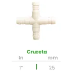 Cruceta Conekta 1" - Alta Calidad y Funcionalidad - cr3 - Diseñada para Uso Profesional