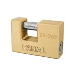 CANDADO # 709 P/CORTINA LLAVE TUBULAR LATON BLIST