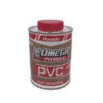 PEGAMENTO P/PVC 500 ML BOTE DORADO OMEGA