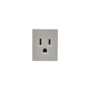 CONTACTO ELEGANCE BLANCO 2 MÓDULOS 125V~ 10A