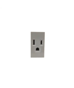 CONTACTO ELEGANCE BLANCO 3 MÓDULOS 125V~ 10A